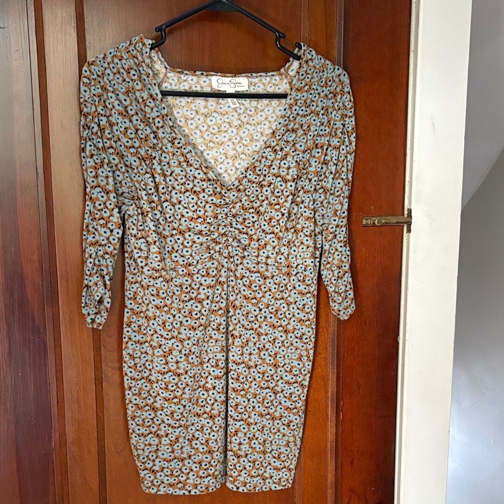 Floral Print Women's Maternity Top